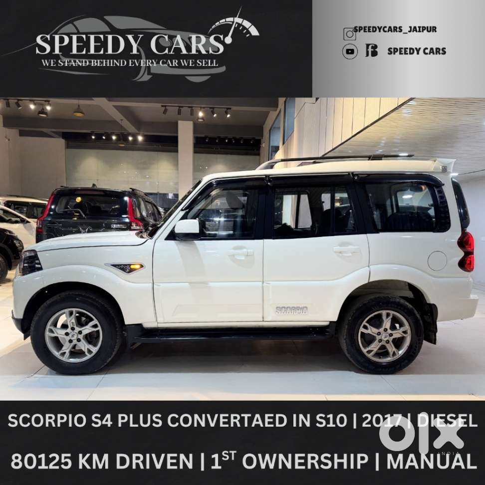 Mahindra Scorpio S4 Plus, 2017, Diesel