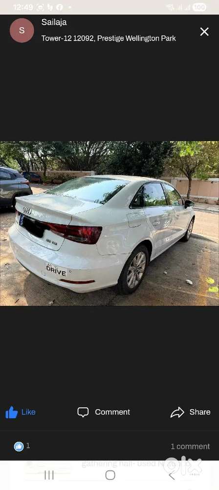 Audi A3 White Color Automatic Service History Available
