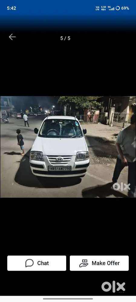 Hyundai Santro Xing 2012 Petrol + Cng Good Condition