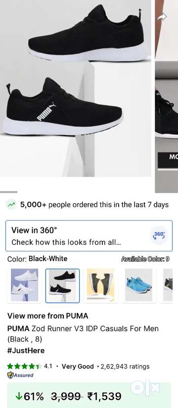 Puma shoes 999 best sale