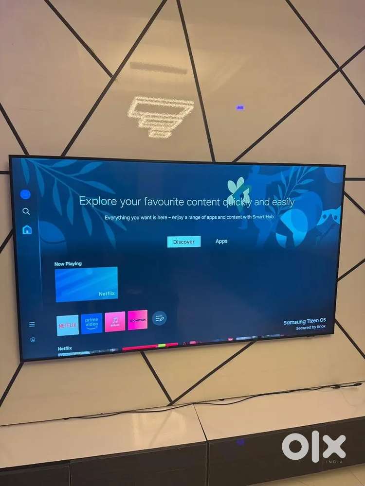 Samsung 55 inch woofer 4k led tv