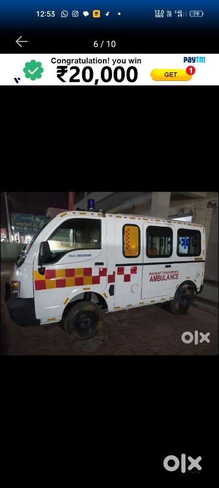 Tata Magic Express Ambulance