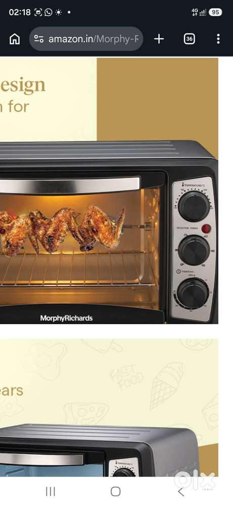 OTG oven 20 litres