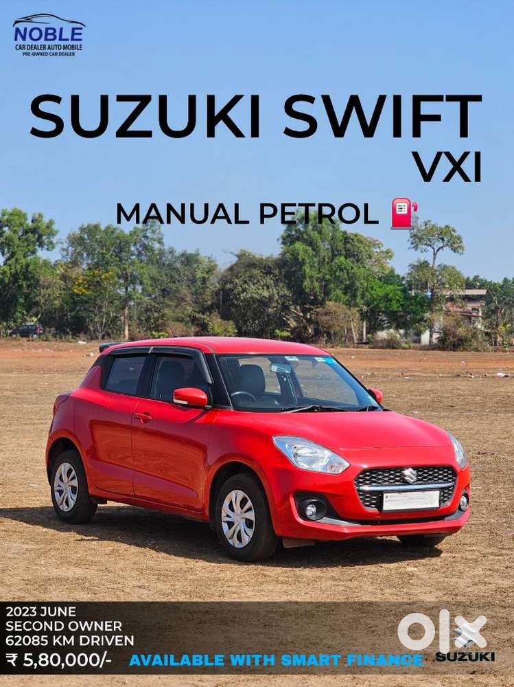 Maruti Suzuki Swift Vxi + Manual, 2023, Petrol