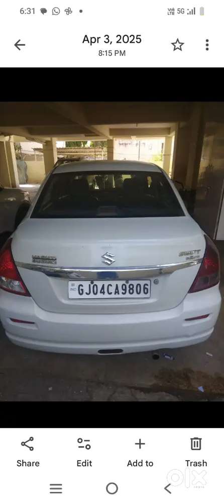 Maruti Suzuki Swift Dzire 2011