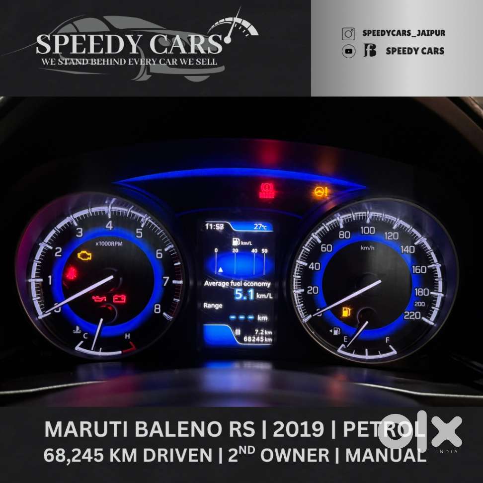 Maruti Suzuki Baleno Rs, 2019, Petrol