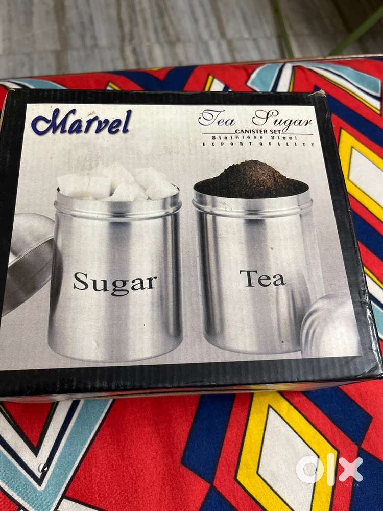 Sugar , tea canister set