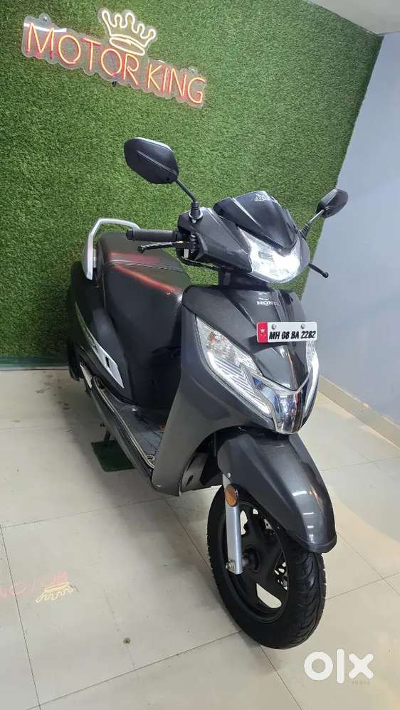 Activa 125 Bs6 Gray Colour Scooty Activa 125 Honda Activa 6g Bs6