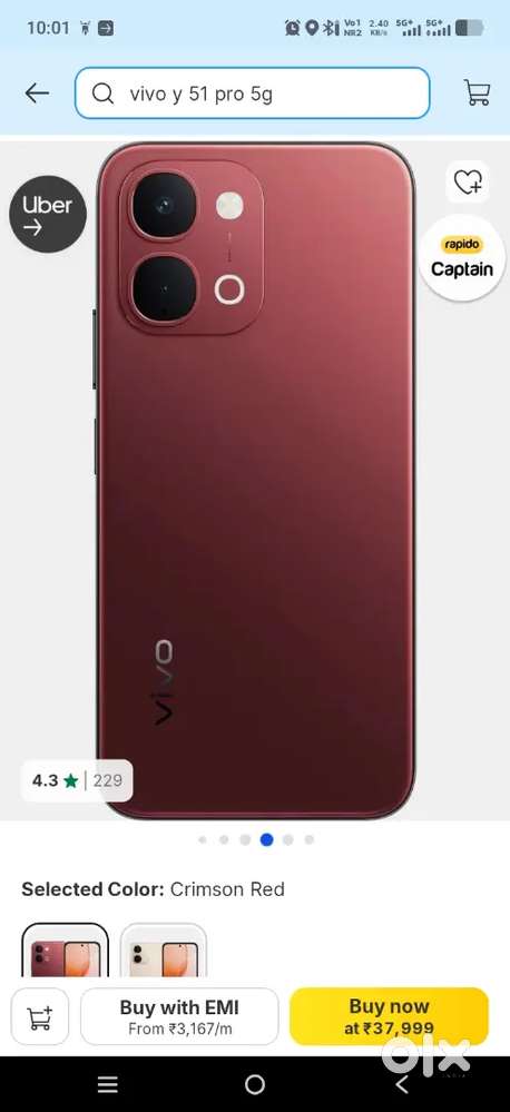 Vivo Y51 pro 5g