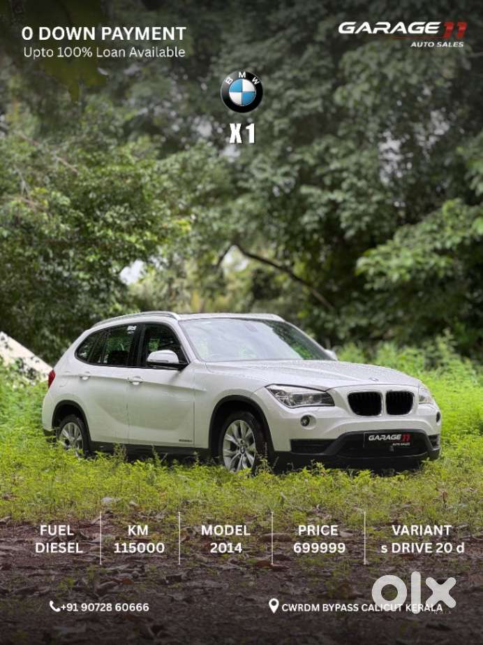 Bmw X1 2.0 Sdrive 20d, 2013, Diesel