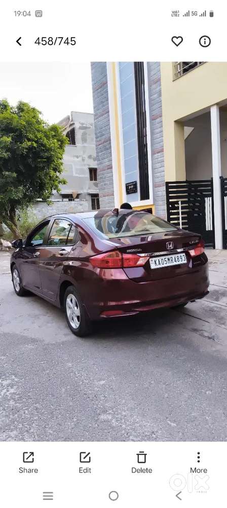 Honda City 1.5 Vx Petrol Manual 2015 With Sunroof