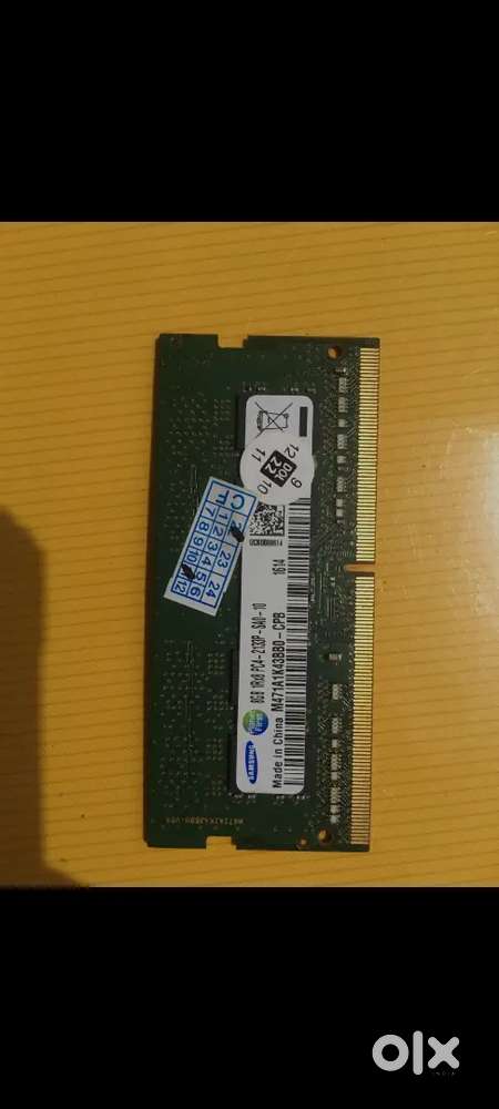8 gb ram DDR4 sumsung our hhd harddisk 1 tb