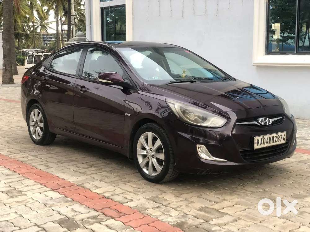 Hyundai Verna 2013 Diesel Manual 2nd Owner