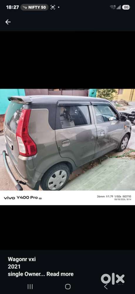 Maruti Suzuki Wagon R Vxi 1.2, 2021, Petrol