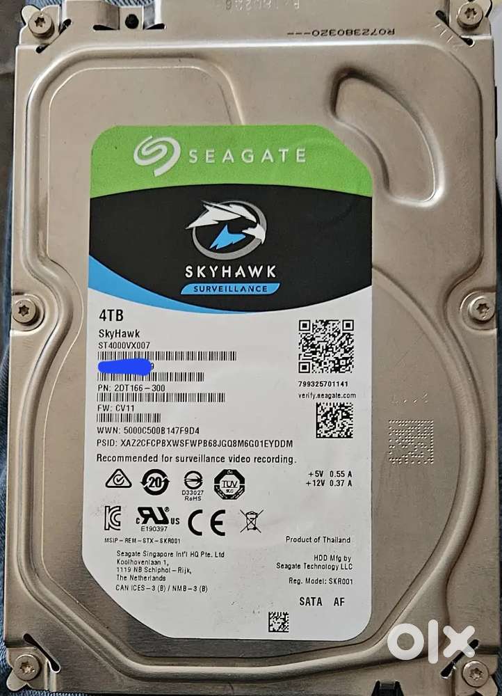 4tb seagate surveillance hard disk for sale
