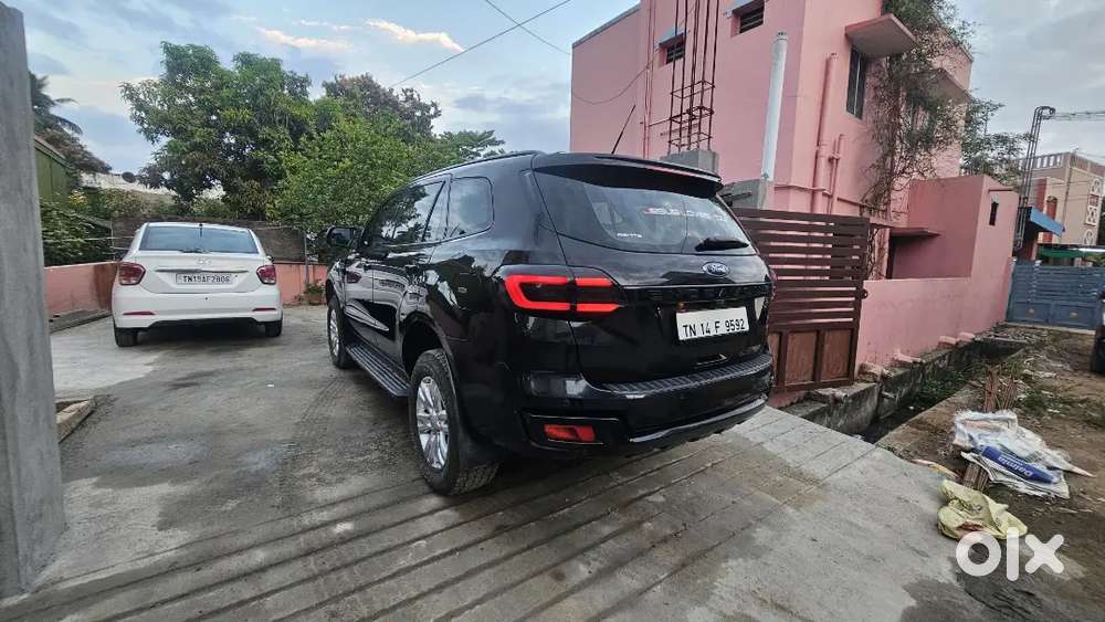 Ford Endeavour 2016 Diesel At Black Color Well Maintained