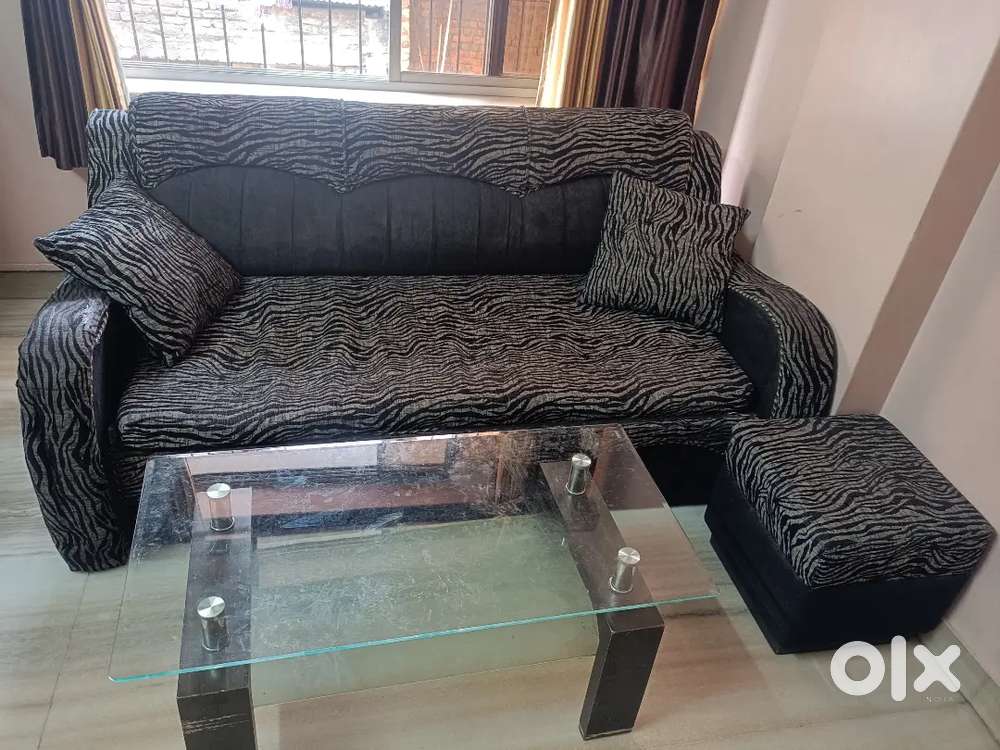 Sofa cum bed with centre table Sofa & Dining 1753821448