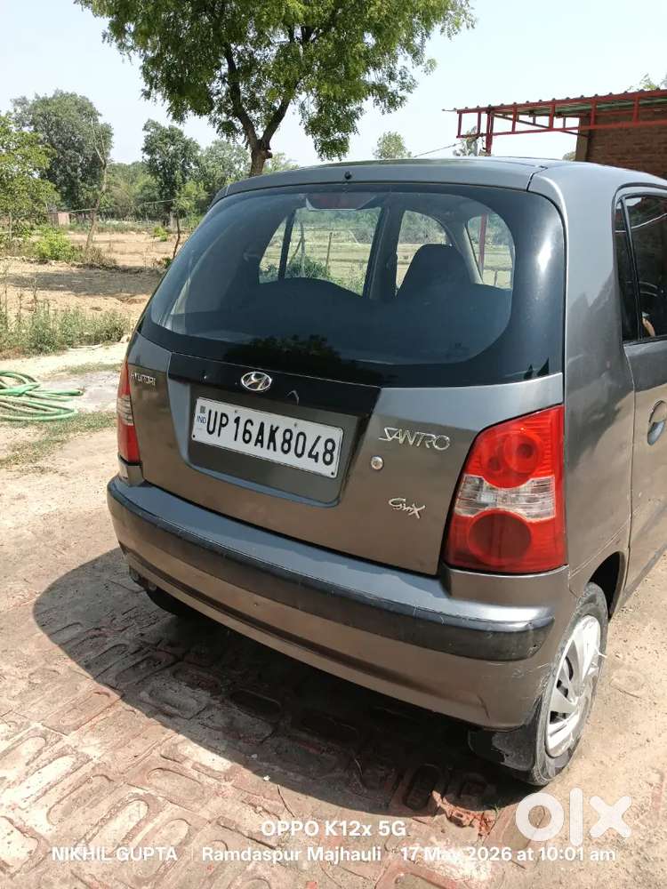 Hyundai Santro Xing 2013 Model Cng On Paper Ha Lucknow Transfer Hai