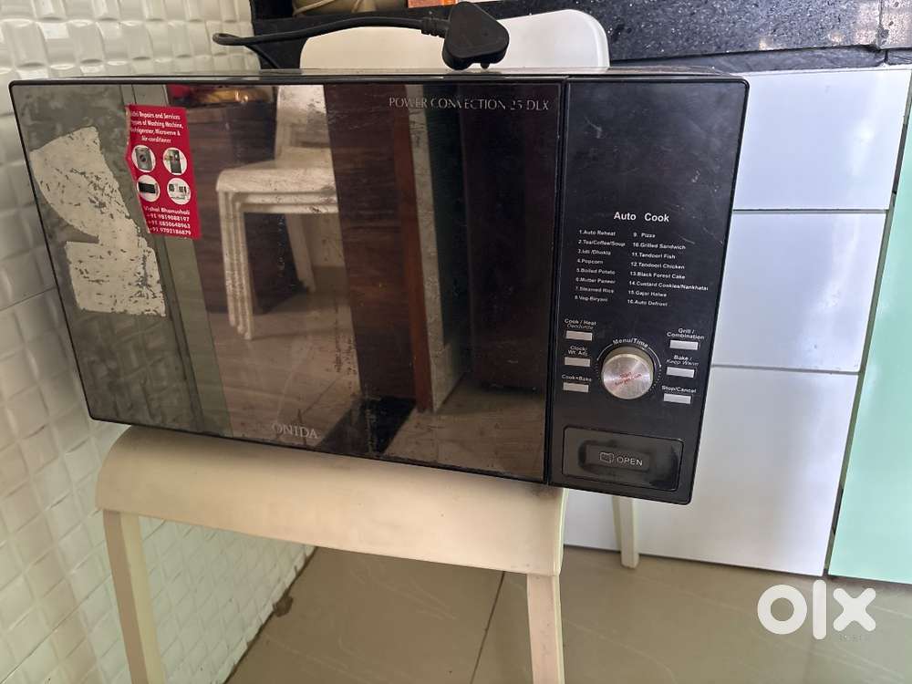 Onida power conention( microwave with grill) 6 year old not Working