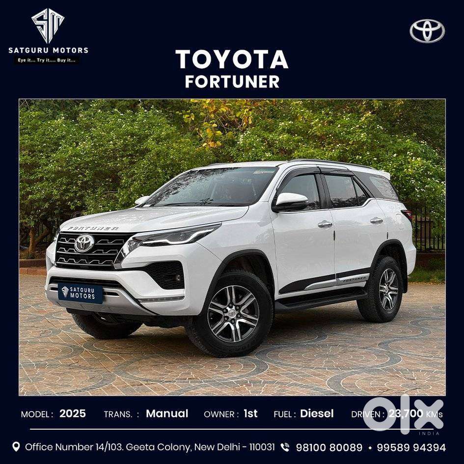 Toyota Fortuner 4x2 Mt 2.8 Diesel, 2025, Diesel