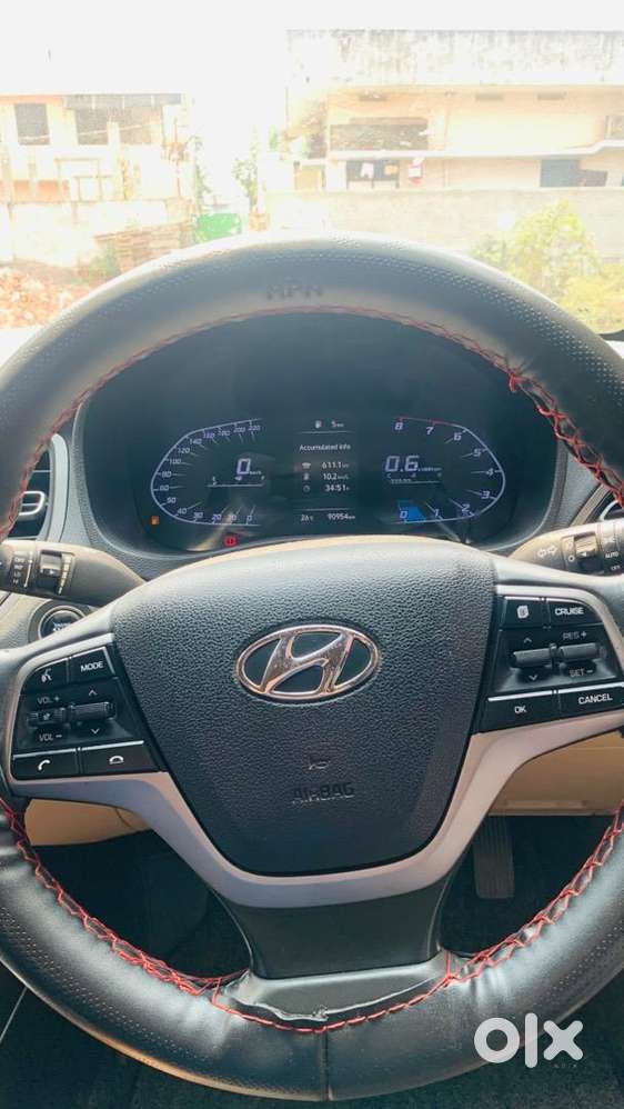 Hyundai Verna Sx 2021  Loaded  Black Beauty  Second Owner
