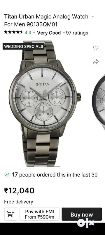 Titan watch sell price hotsell