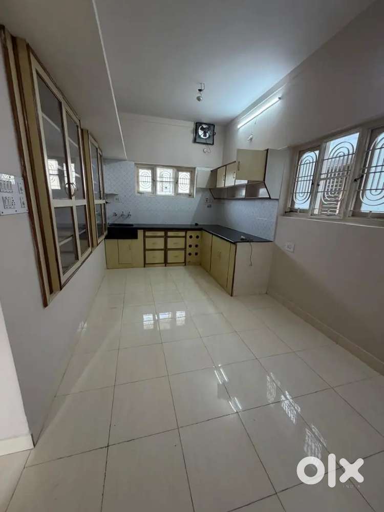 Hebbal 2nd stage house for rent in 1st floor east facing