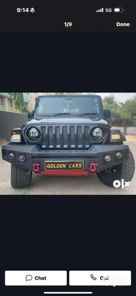 Muscular Mahindra Thar 2021 Petrol Well Maintained