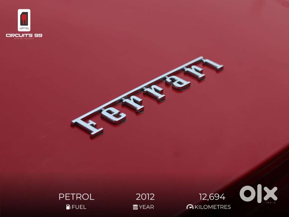 Ferrari California Convertible, 2012, Petrol