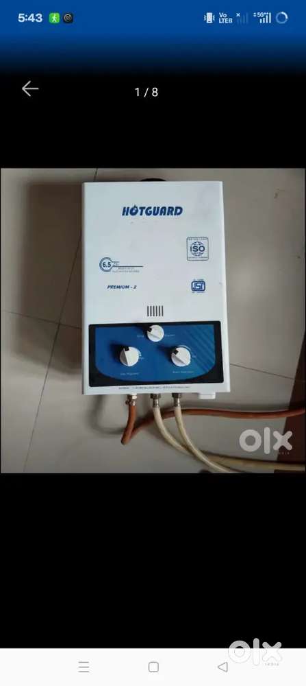 HOT GUARD Premium -2 Gas Geyser; Instant Hot water,anytime!