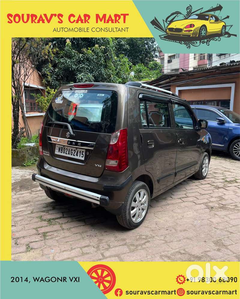 Maruti Suzuki Wagon R 1.0 Vxi, 2014, Petrol