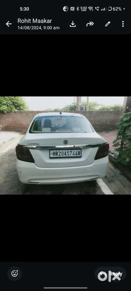 Maruti Suzuki Dzire 2021 1.2 Vxi Petrol