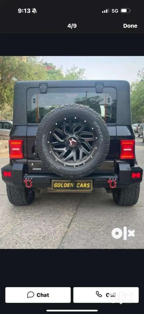 Muscular Mahindra Thar 2021 Petrol Well Maintained