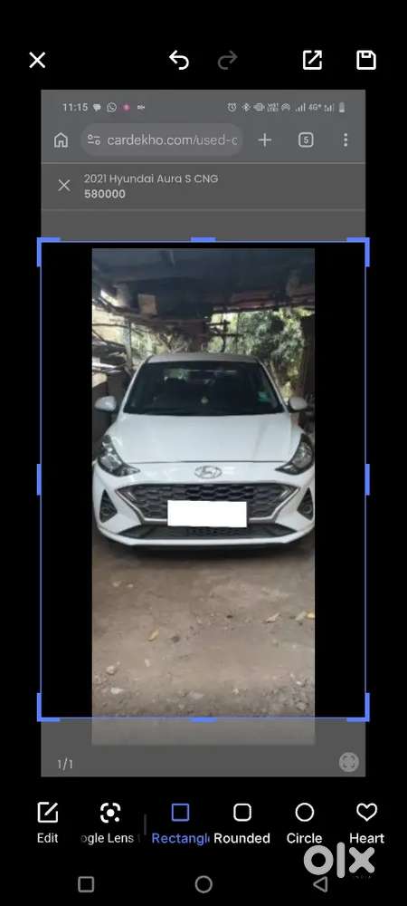 Hyundai Aura 2021 Cng & Hybrids 70000 Km Driven