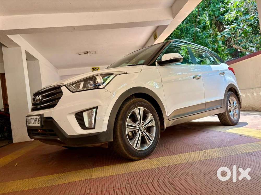 Hyundai Creta 2017 Sx Plus Dual Tone Petrol 73000 Km Driven