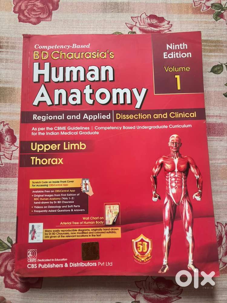 Bd chaurasia human anatomy