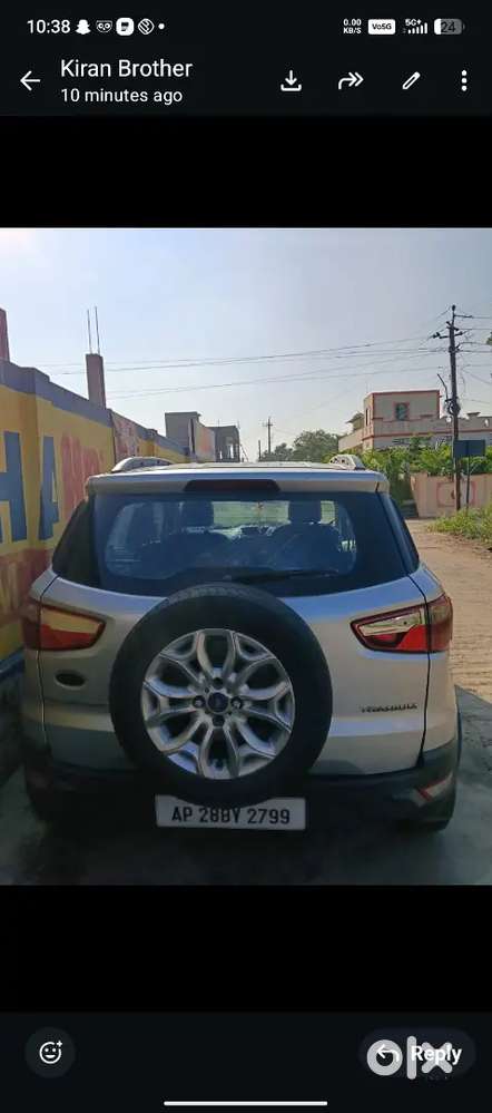 Ford Ecopsort Titanium For Sale In Excellent Condition