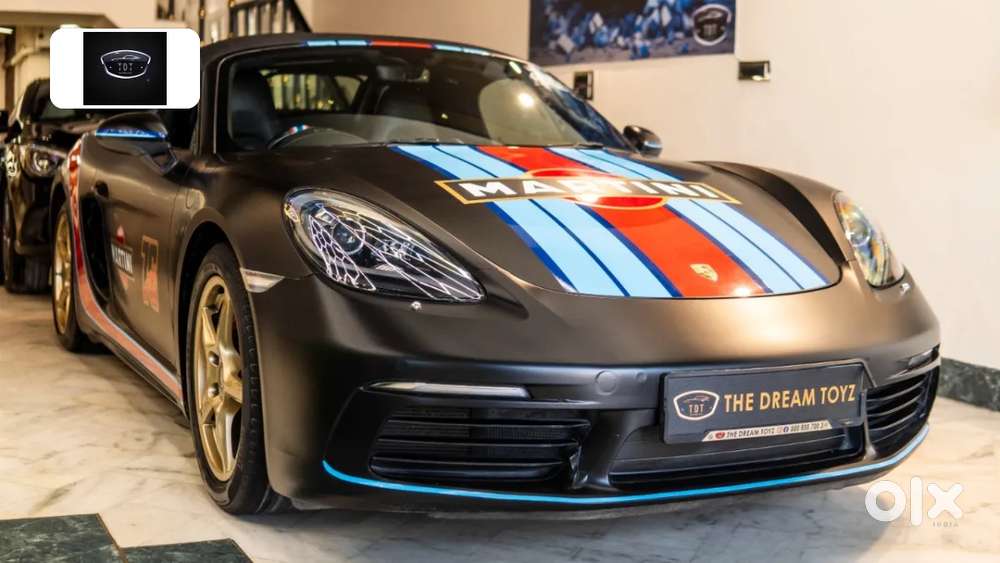 Porsche 718, 2017, Petrol