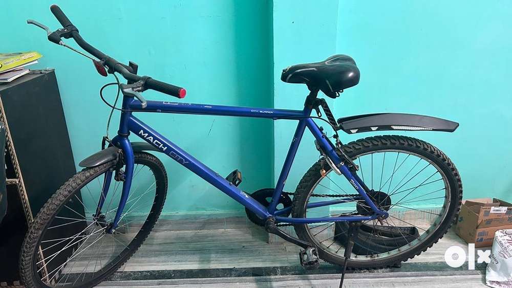 Mach city store cycle blue colour