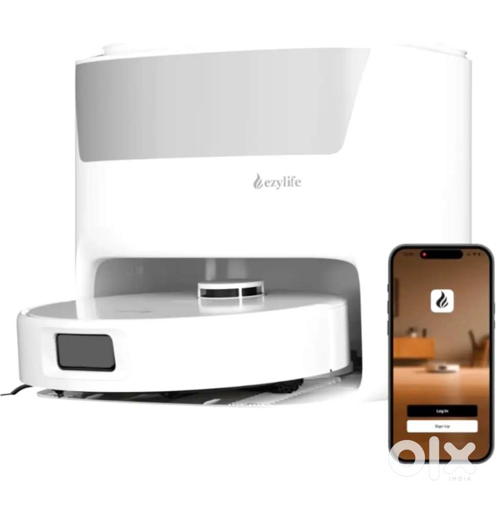 Flow 300 Robot Vacuum-Mop |edge cleaning| 8000Pa Suction In Warranty