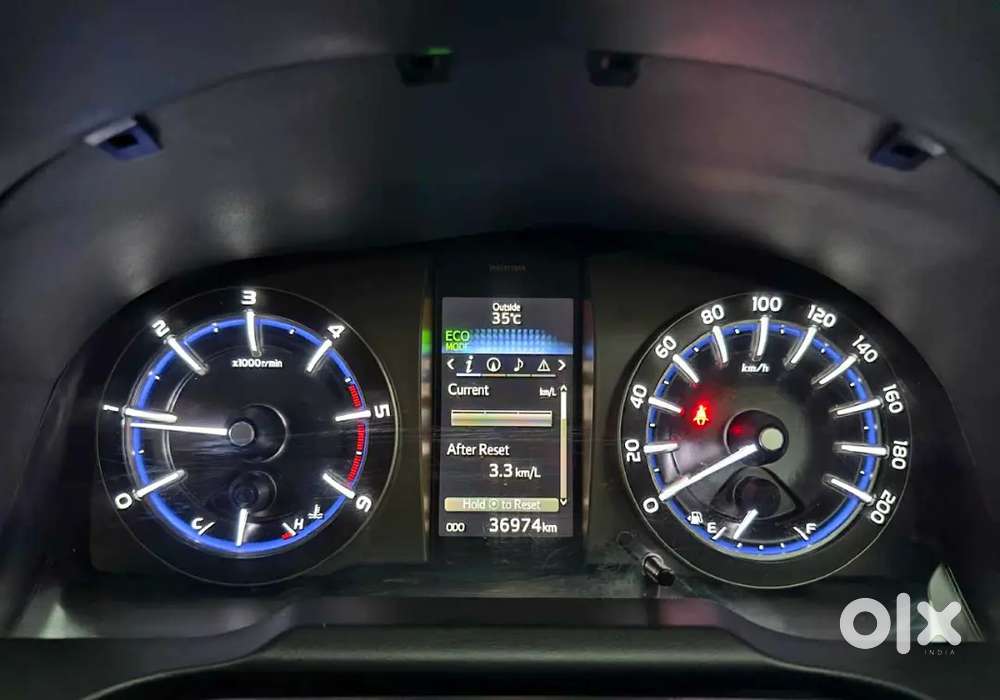 Toyota Innova Crysta 2.4 Vx 2018 Less Driven 36000 Kilometres
