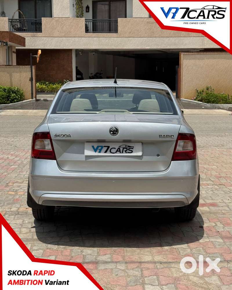 Skoda Rapid Ambition 1.6 Mpi Manual Plus Alloy, 2017, Petrol