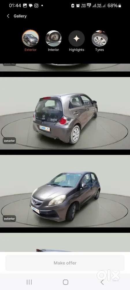 Honda Brio 2013 Petrol Well Maintained