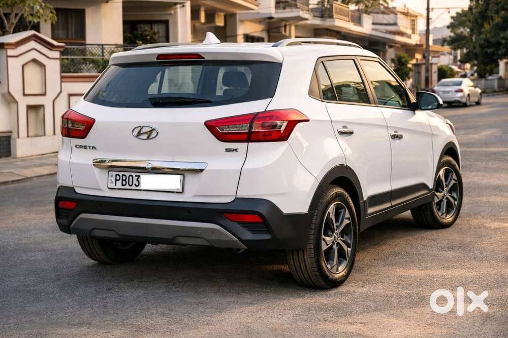 Hyundai Creta Sx(o) White Petrol