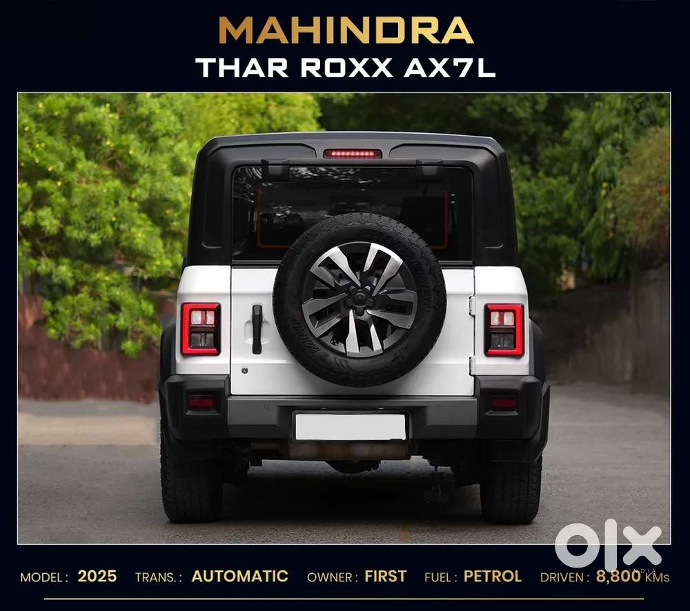 Mahindra Thar Roxx, 2025, Petrol