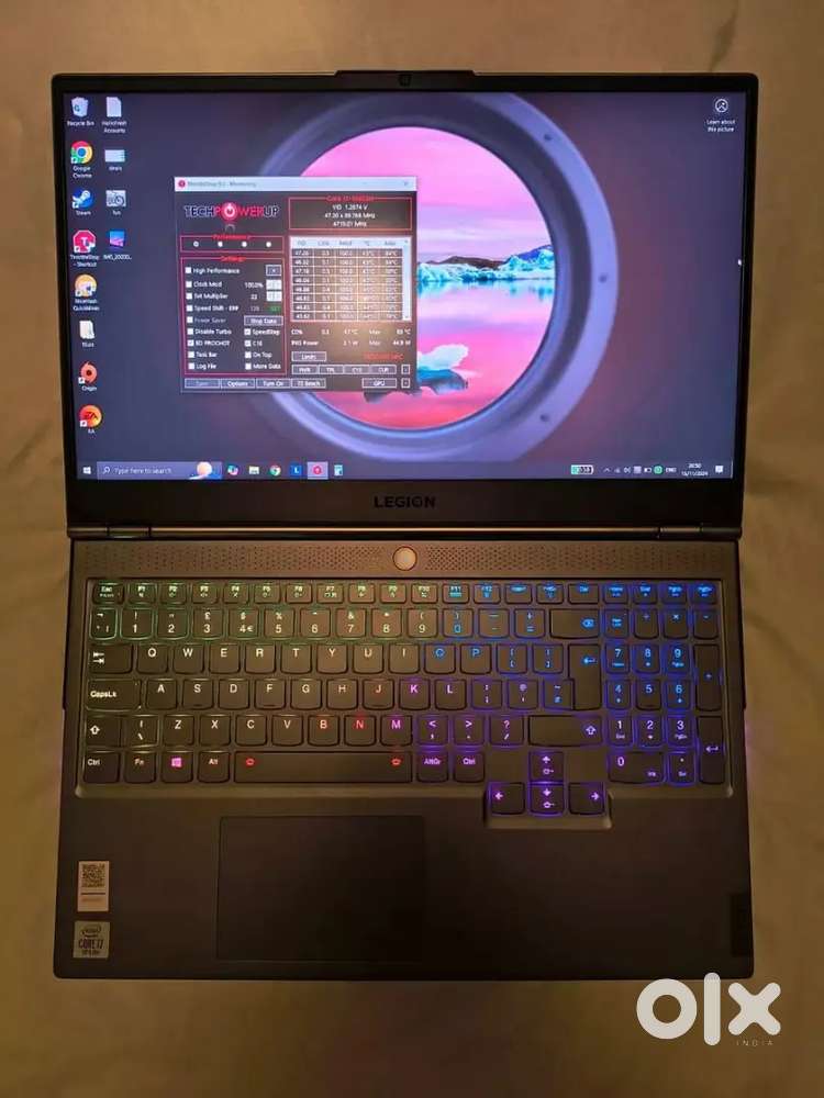 Lenovo Legion 7i 15IMHg05 Gaming Laptop Intel i7, Nvidia RTX