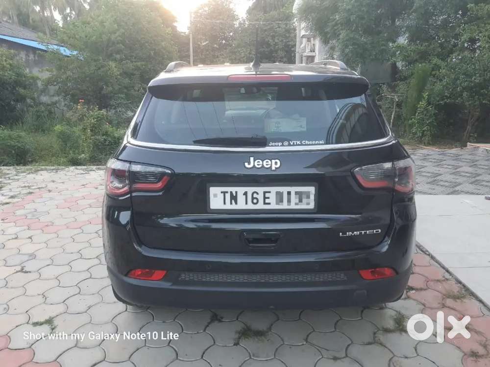 The Black Jeep Compass Limited Edition Is In Excellent Condition.