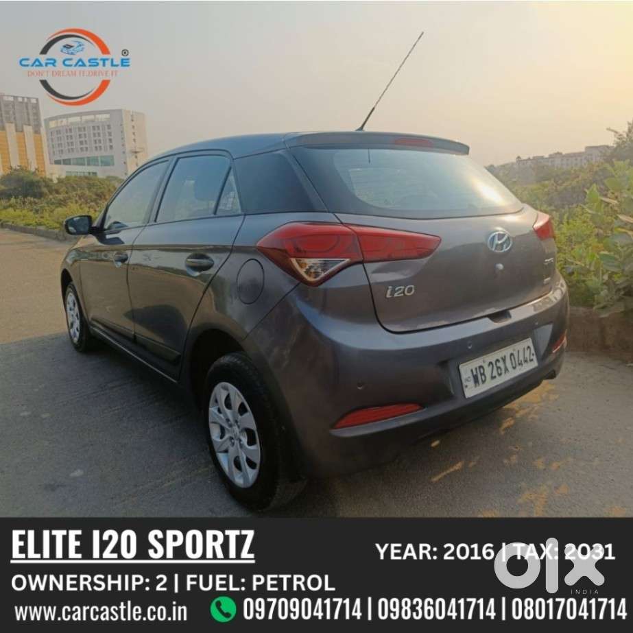 Hyundai Elite I20 Sportz (o) 1.2, 2016, Petrol