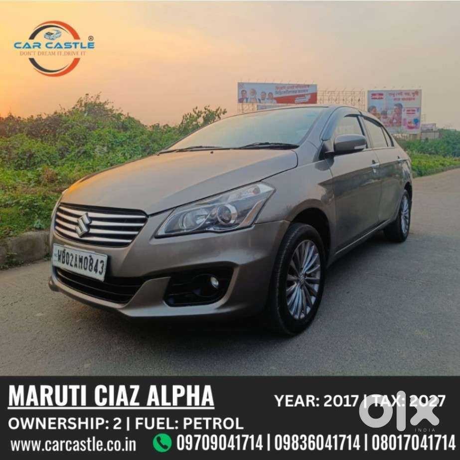 Maruti Suzuki Ciaz Alpha 1.5, 2017, Petrol