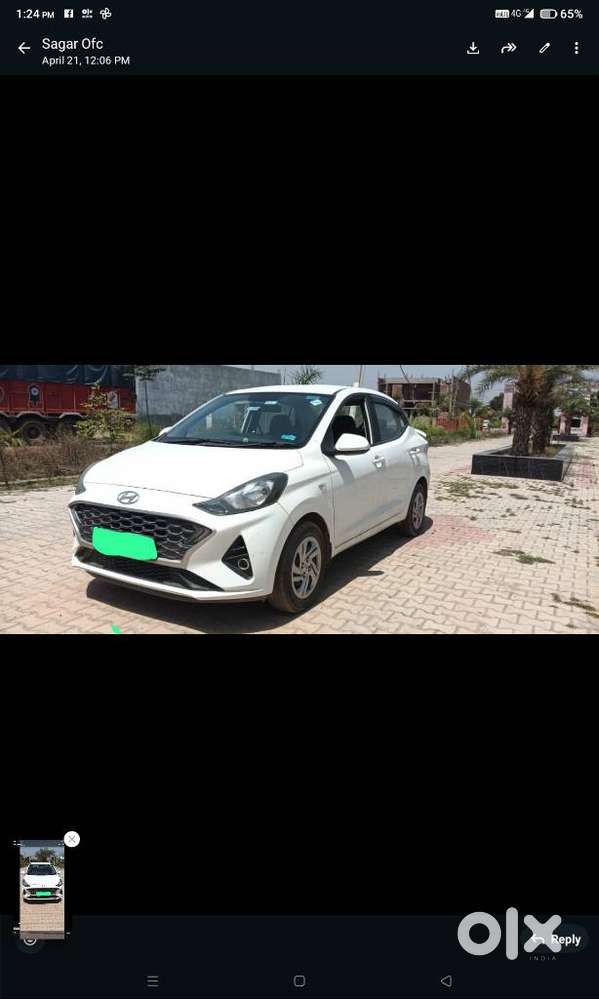 Hyundai Aura 1.2 S Petrol Amt, 2022, Cng & Hybrids